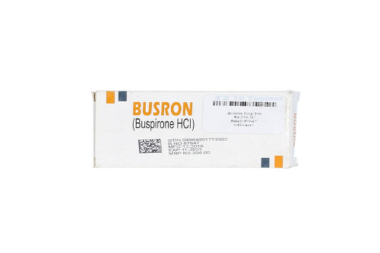 Busron Tablets 5mg (1 Strip = 10 Tablets)