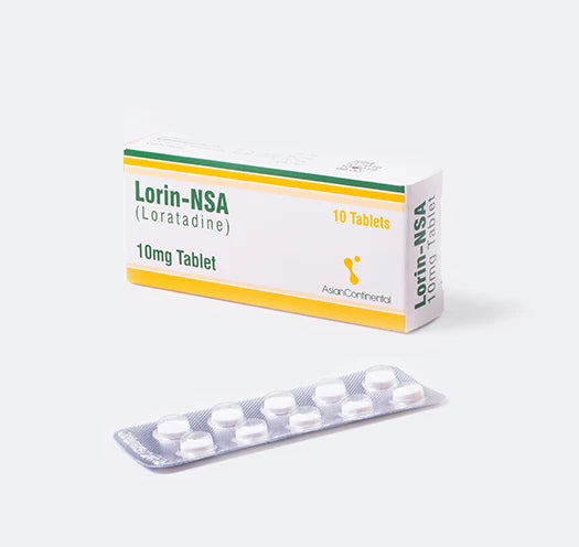 Lorin-NSA Tablets 10mg (1 Strip = 10 Tablets)