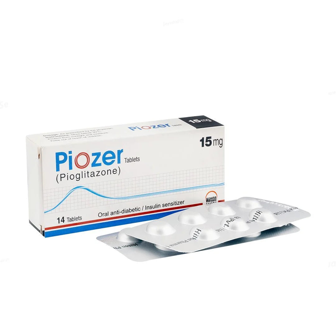 Piozer Plus Tablets 15mg/500mg