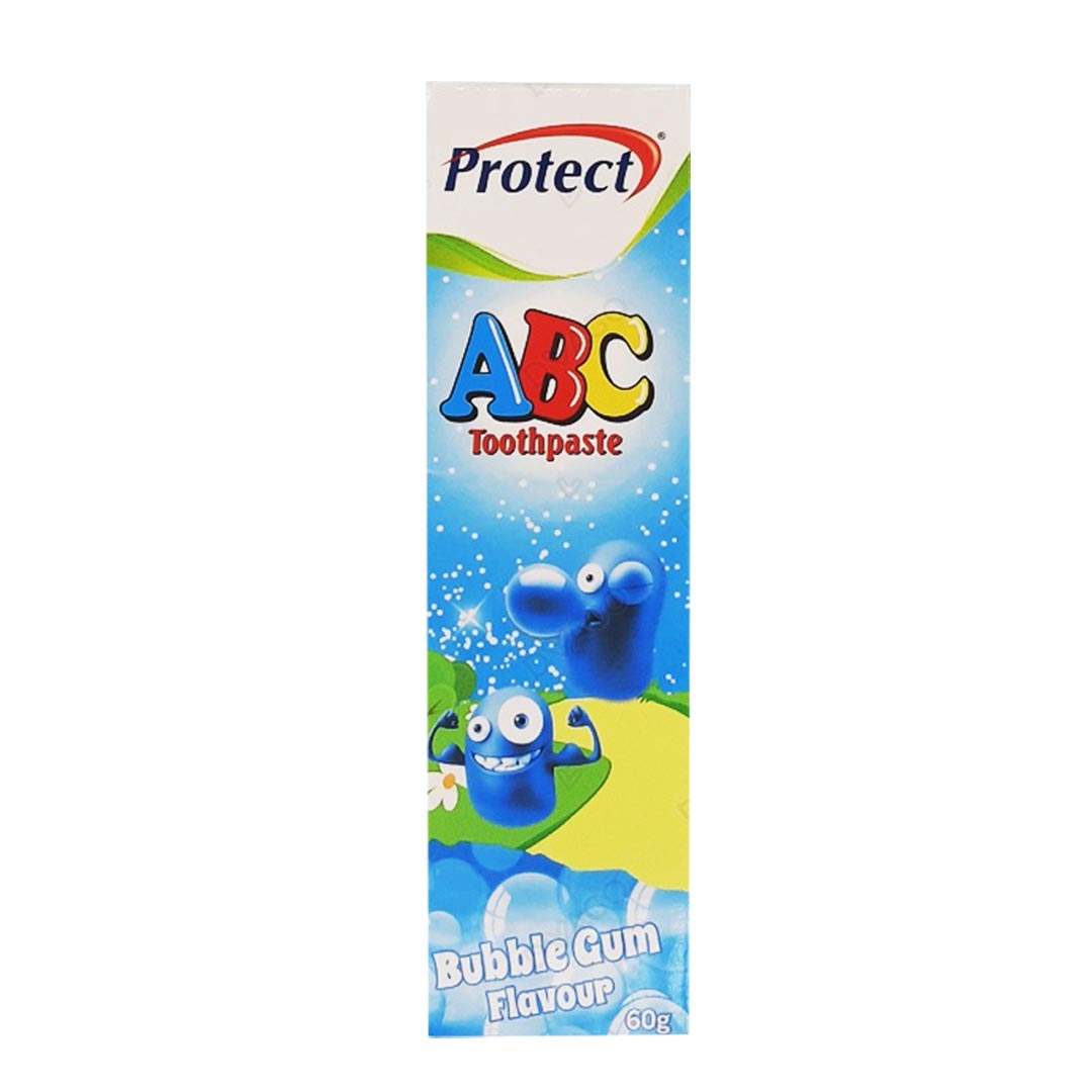 protect abc bubble gum flavor toothpaste 60g