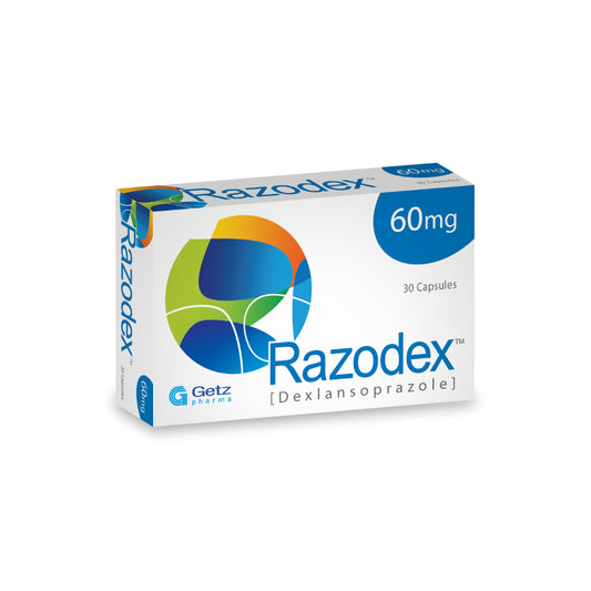 Razodex Capsules 60mg (1 Strip = 10 Capsules)