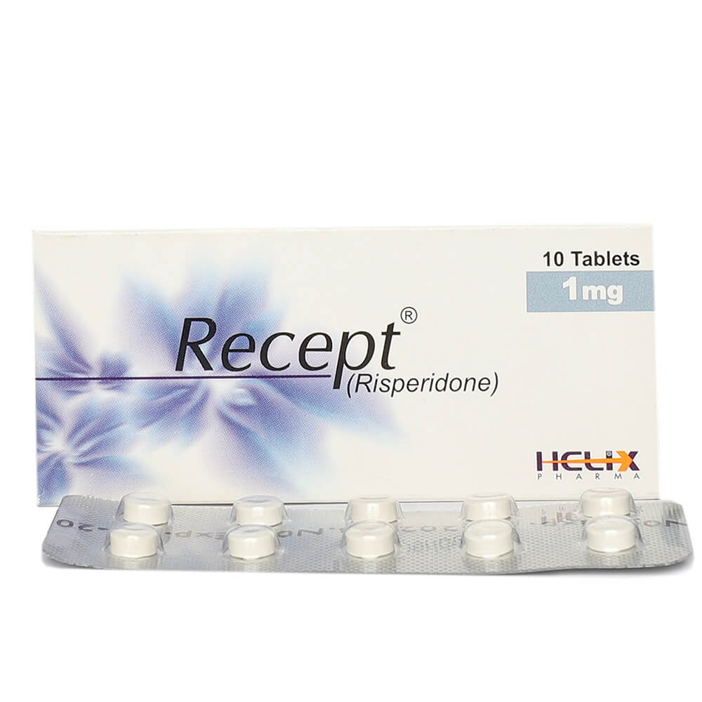 Recept Tablets 1mg (1 Box = 1 Strip, 1 Strip = 10 Tablets)