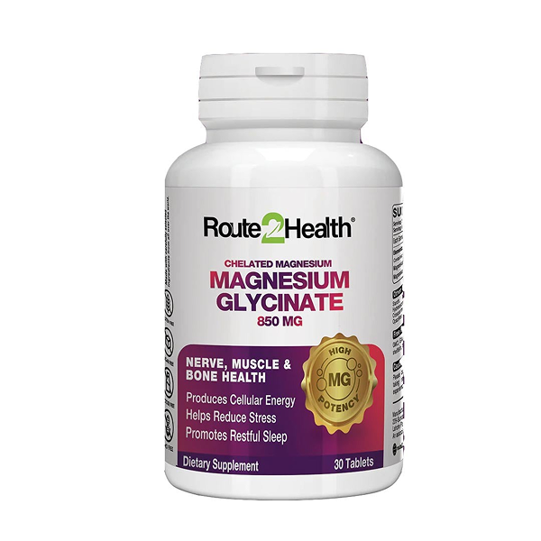Route2health Magnesium Glycinate 850mg