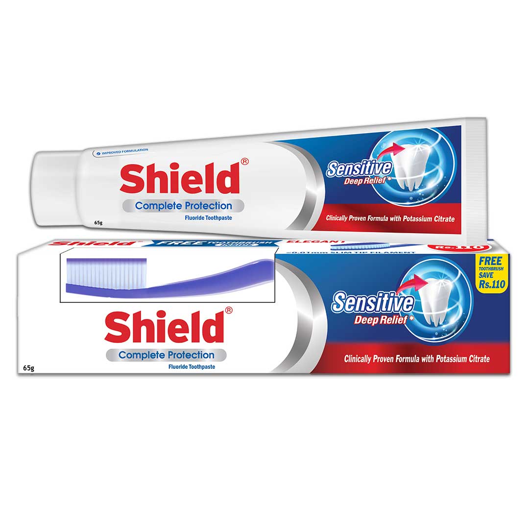shield sensitive toothpaste 65g