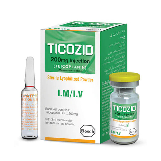 Ticozid Im/Iv Injection 200mg (1 Box = 1 Injection)