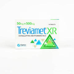 Treviamet-Xr Tablets 50mg+500mg (1 Strip)