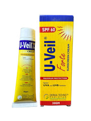 u-veil forte spf-60 sunscreen cream 30g