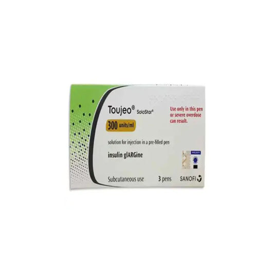 Toujeo Solo Star Prefilled Pen 300Units/Ml (1 Box = 3 Pens)