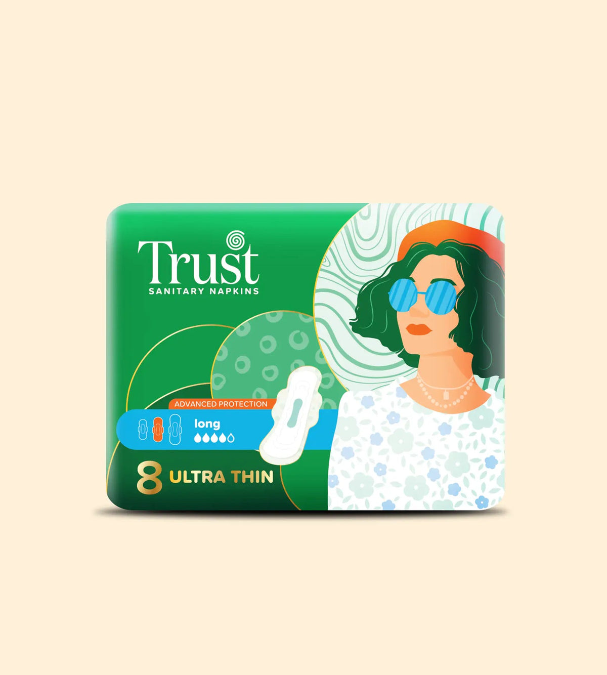 trust breathable ultra thin dry mesh long 8pcs