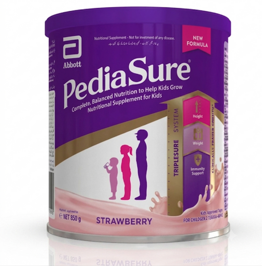 Pediasure Triplesure Strawberry Milk Powder 850g