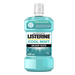 listerine zero mild mint mouthwash zero alcohol 250ml