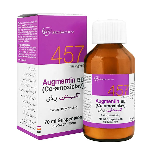 Augmentin BD Suspension 457mg/5ml 70ml