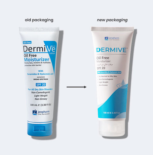 dermive oil free moisturizer lotion 100ml