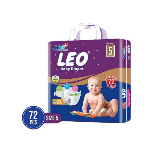 Leo Baby Diapers Super Mega Pack Size 5 X-Large