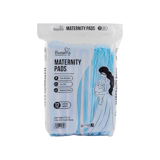 butterfly maternity pads 12pcs