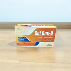 Cal One-D Tablets 830mg/400iu (1 Strip = ...)