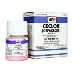 Ceclor Paediatric Oral Drops 50mg/ml 15ml