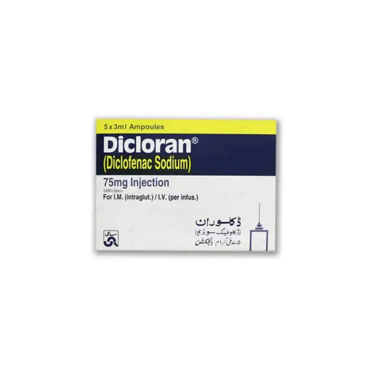Dicloran Im/Iv Injection 75mg (1 Box = 5 Ampoules)