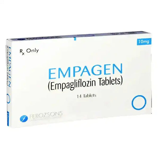 Empagen Tablets 10mg (1 Box = 1 Strip, 14 Tablets)