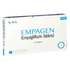 Empagen Tablets 10mg (1 Box = 1 Strip, 14 Tablets)