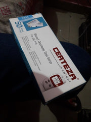 certeza ts110 glucose strips (pack of 50 strips)