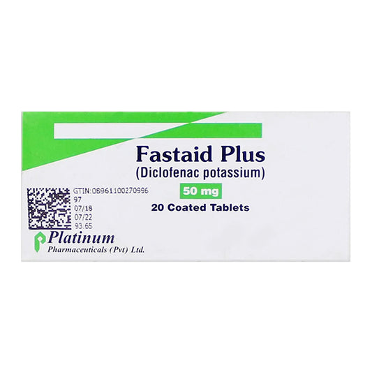 Fastaid Plus Tablets 50mg