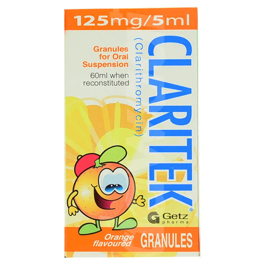 Claritek Granules Oral Suspension 125mg/5ml