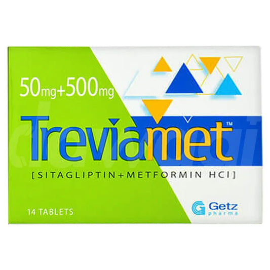 Treviamet Tablets 50mg+500mg