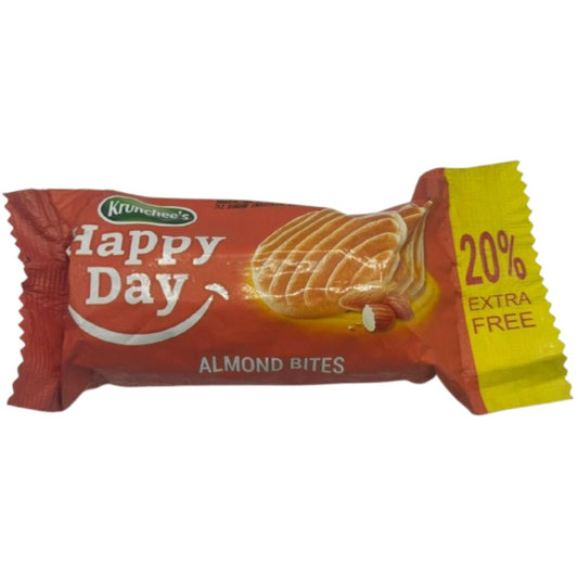 krunchees happy day biscuits almond bites 100g