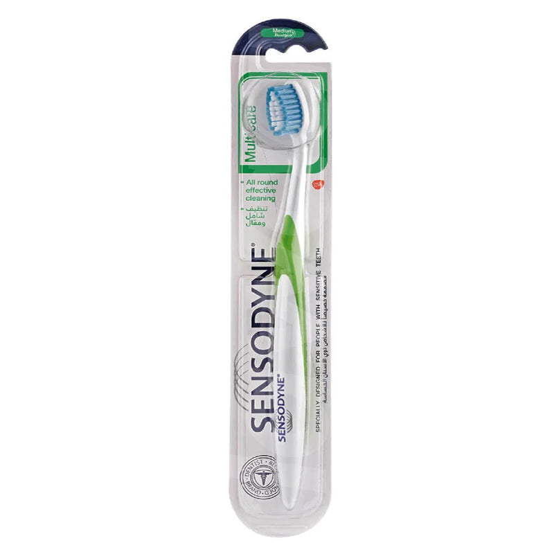 sensodyne multi care medium toothbrush