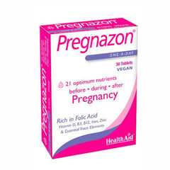 Healthaid Pregnazon Tablets (1 Box = 30 Tablets)