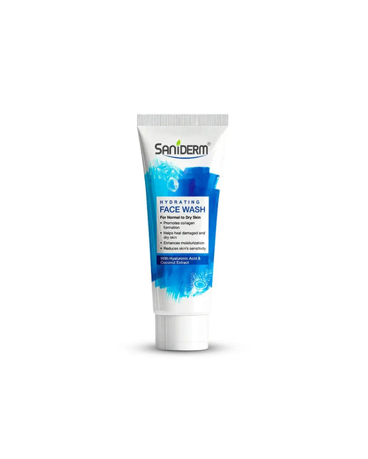 saniderm hydrating face wash 100ml