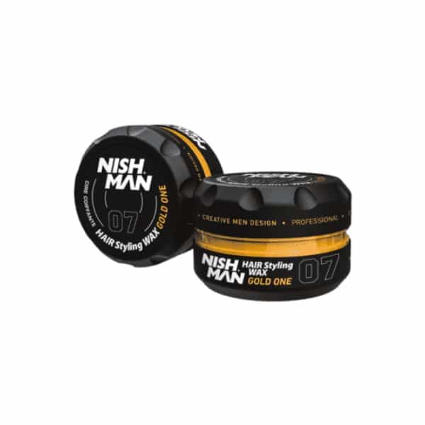 nishman hair styling aqua wax 07 gold 100ml