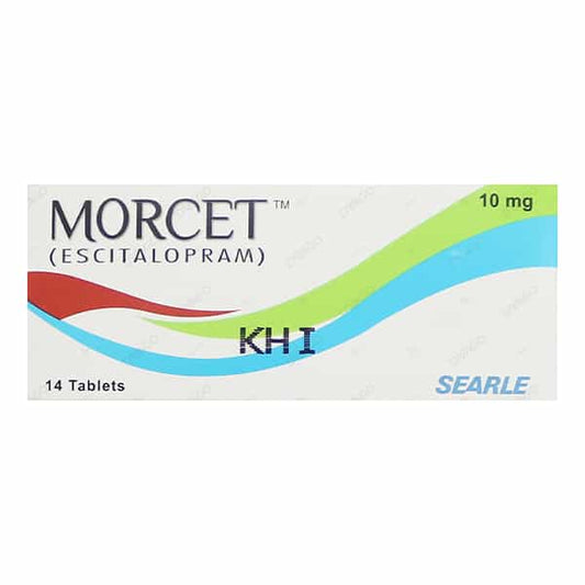 Morcet Tablets 10mg (1 Box = 1 Strip, 1 Strip = 14 Tablets)
