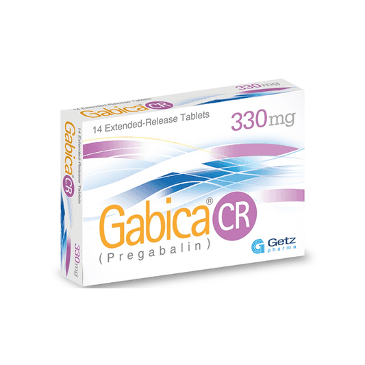 Gabica CR Tablets 330mg (1 Box = 2 Strips)