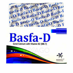 Basfa-D Tablets (1 Box = 30 Tablets)