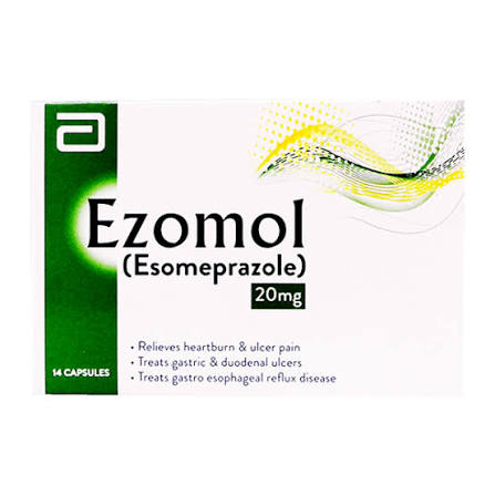 Ezomol Capsules 20mg (1 Box = 2 Strips)