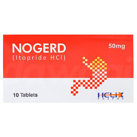 Nogerd Tablets 50mg (1 Box = 1 Strip) (1 Strip = 10 Tablets)