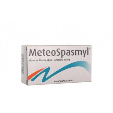 Meteospasmyl Capsules 60/300mg (1 Strip = 10 Capsules)