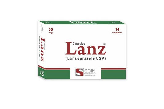 Lanz Capsules 30mg (1 Box = 1 Strip)