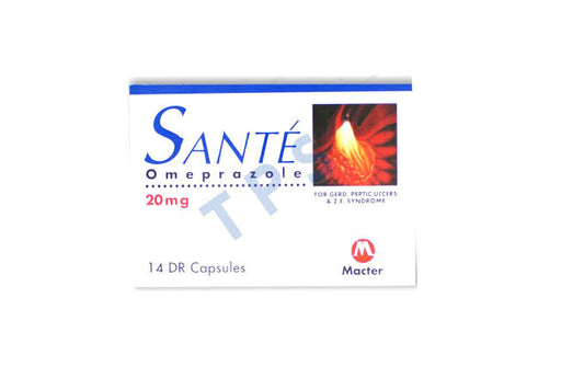 Sante Capsules 20mg (1 Strip = 7 Capsules)