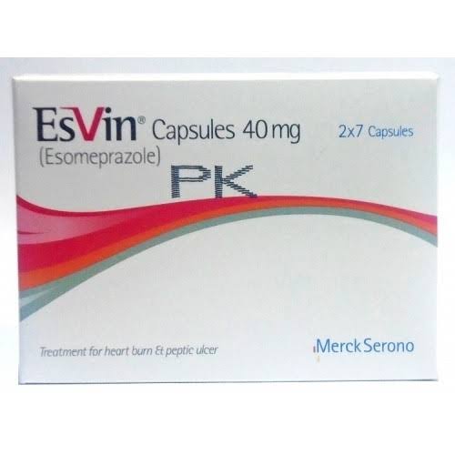 Esvin Capsules 40mg (1 Strip = 7 Capsules)