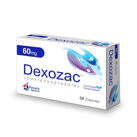 Dexozac Tablets 60mg (1 Box = 3 Strips)