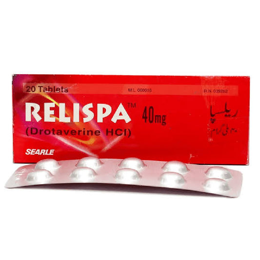 Relispa Tablets 40mg (1 Strip = 10 Tablets)