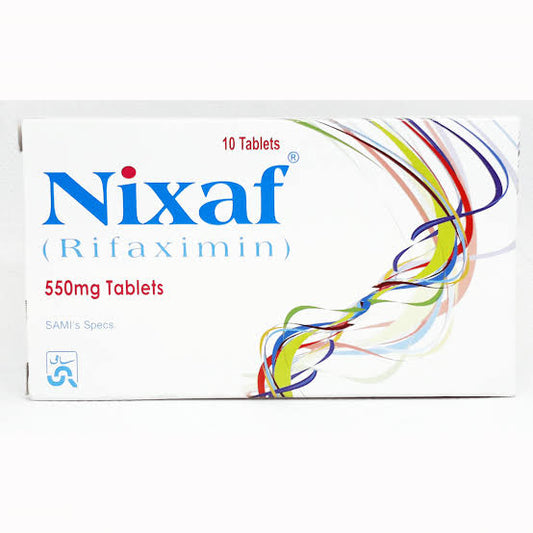 Nixaf Tablets 550mg (1 Box = 1 Strip)