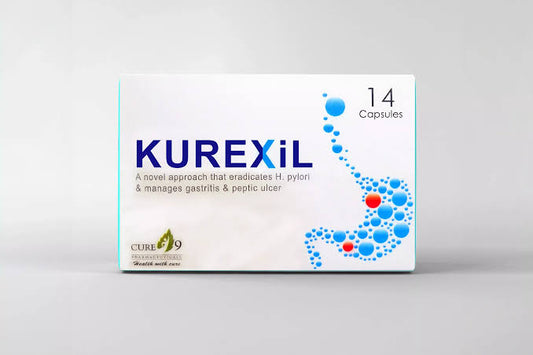 Kurexil Capsules (1 Box = 2 Strips)