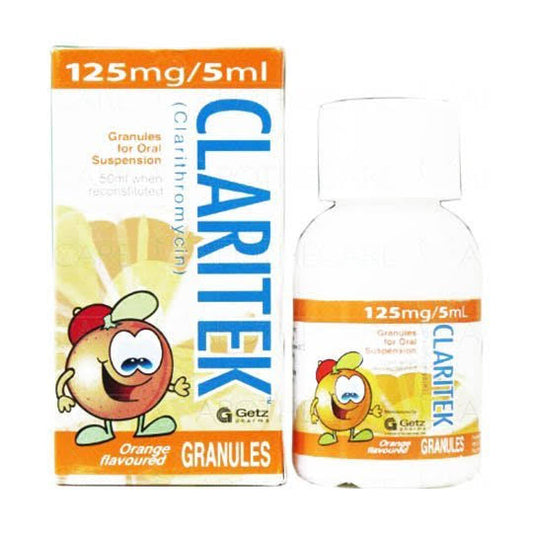 Claritek Suspension 125mg/5ml 50ml
