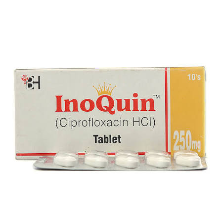 Inoquin Tablets 250mg (1 Box = 1 Strip)