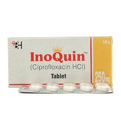 Inoquin Tablets 250mg (1 Box = 1 Strip)