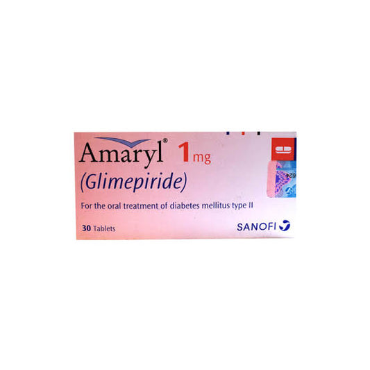 Amaryl Tablets 1mg (15 Tablets)